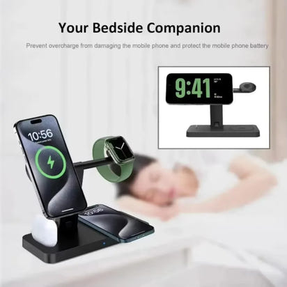 Sleek 4-in-1 Fast Charge Stand™